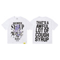 That's A Awful Lot Of Cough Syrup Rodeo Graphic T-Shirt - White