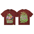 That's A Awful Lot Of Cough Syrup Chiefin Heavily Graphic T-Shirt - Burgundy