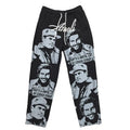 That's A Awful Lot Of Cough Syrup Portrait All-Over Print Sweatpants - Black / Grey