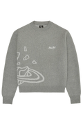 Broken Planet Market Knit Sweater Heather Grey